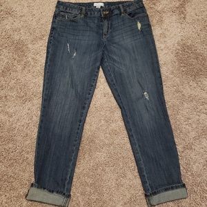 Liz Claiborne Boyfriend Fit Jeans- Size 8
